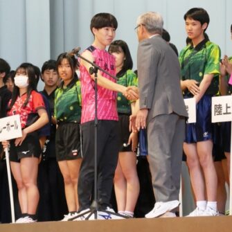 【クラブ】壮行式～中学選手権・高校県総体～を行いました！