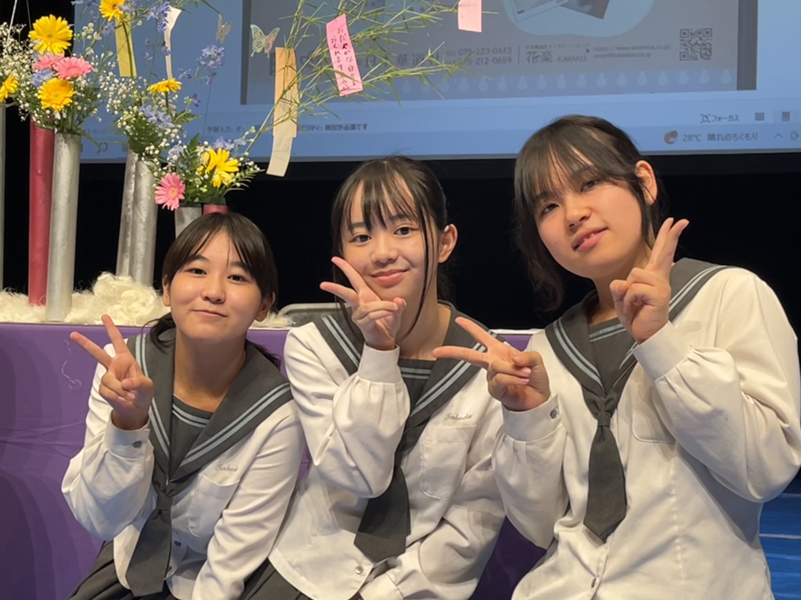 クラブ】茶華道部 池坊巡回講座へ参加 – 武田中学校 武田高等学校