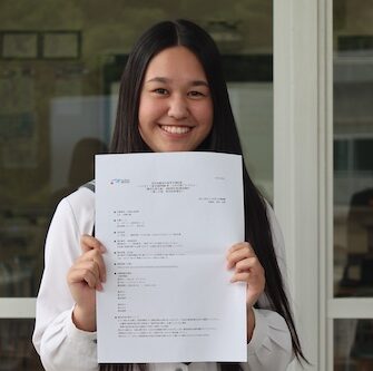 【GSコース】高校1年生山本衣実莉さんが「第10期トビタテ留学JAPAN!」に採用されました!!