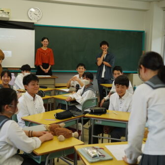 【特色教育】中学校 SDGs講義を行いました