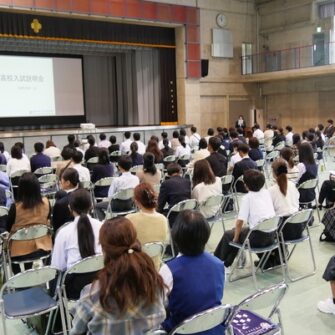 【広報行事】高校入試説明会&クラブ体験を行いました!