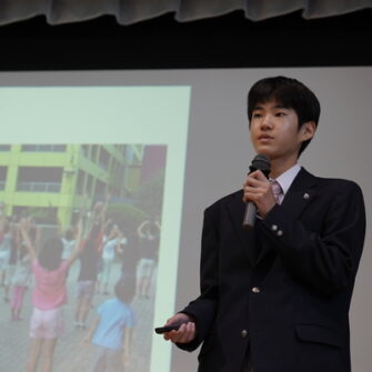 【特色教育】中学校 英語発表会を実施しました!