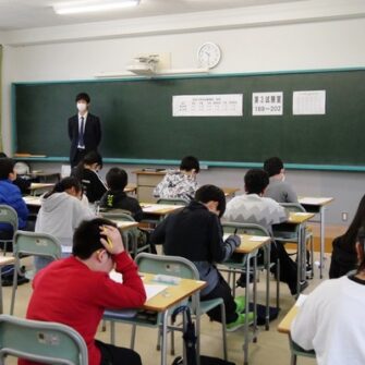 【広報行事】中学校体験模試を行いました