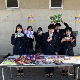【GSコース】アップサイクル製品 校内販売を実施しました！
