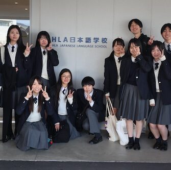 【特色教育】GS2年生がHLA日本語学校 にて日本語教育の現場を見学させていただきました