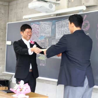 【行　事】第54回武田高等学校卒業証書授与式～卒業おめでとう～