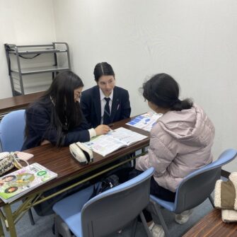 【GSコース】外国人小学生の宿題サポートボランティアに参加！