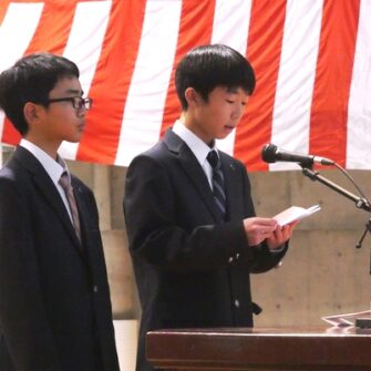 【行　事】入学式を行いました ～ようこそ！新入生の皆さん～